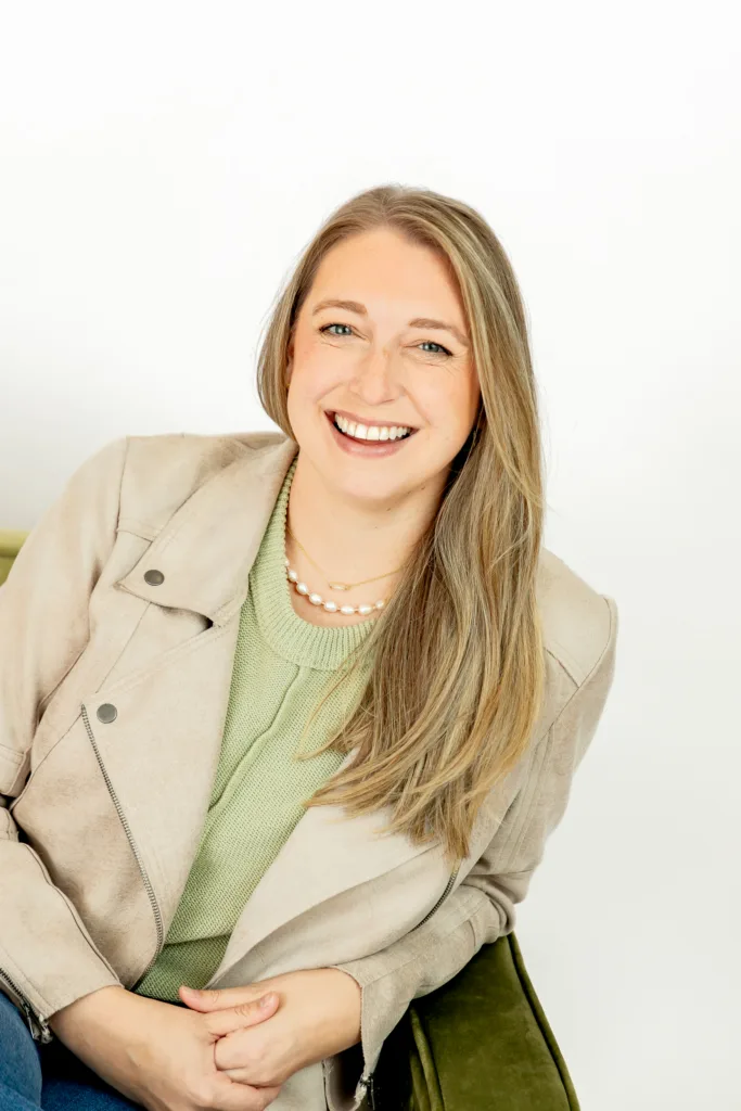 Jamie Heimos, founder of Balance and Bloom Counseling