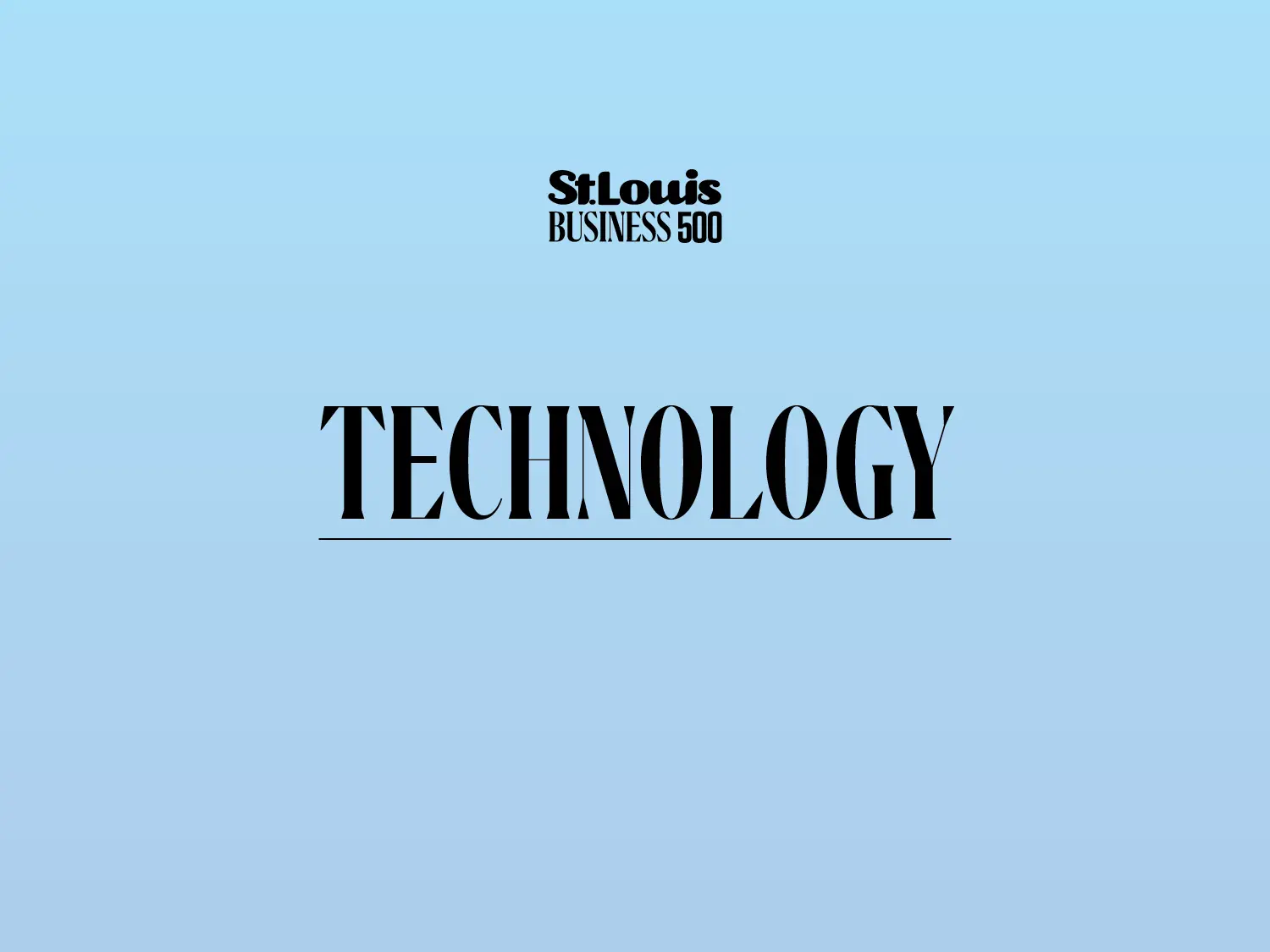 St. Louis Business 500 Technology