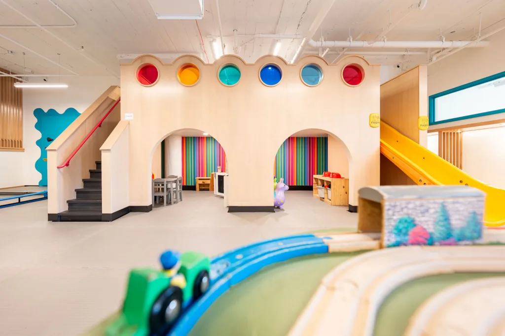 The Urban Fort Play indoor play space is now open inside City Foundry STL.