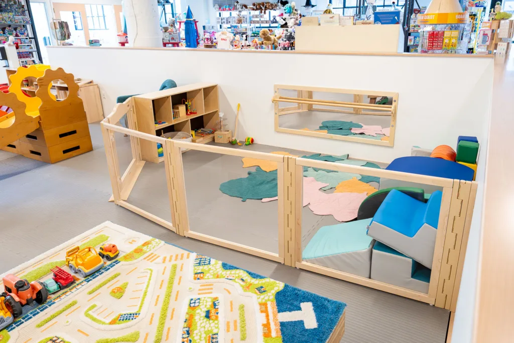 The Urban Fort Play indoor play space is now open inside City Foundry STL.