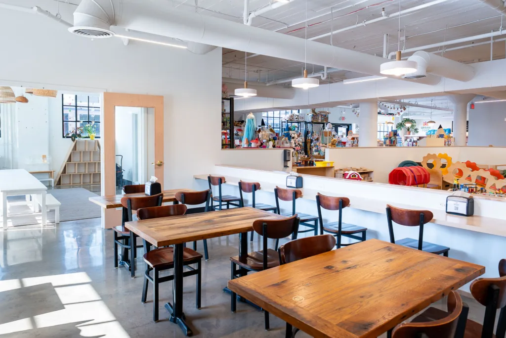 The Urban Fort Play indoor play space is now open inside City Foundry STL.