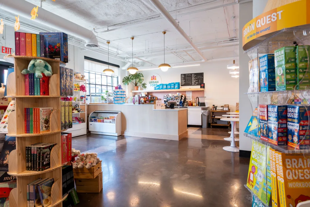 The Urban Fort Play indoor play space is now open inside City Foundry STL.