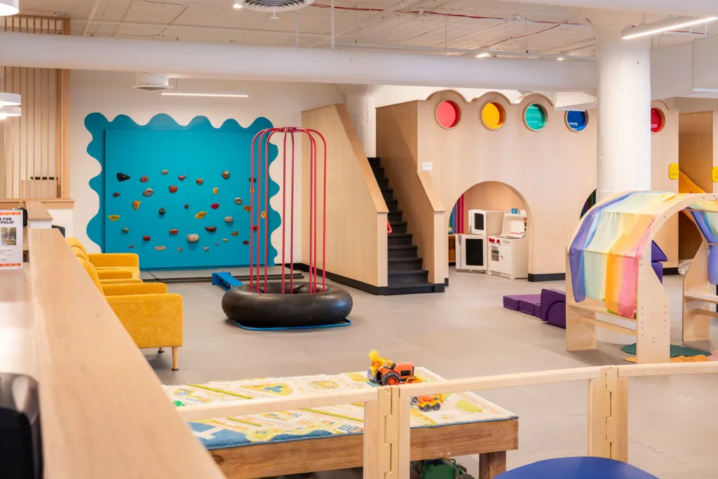 The Urban Fort Play indoor play space is now open inside City Foundry STL.