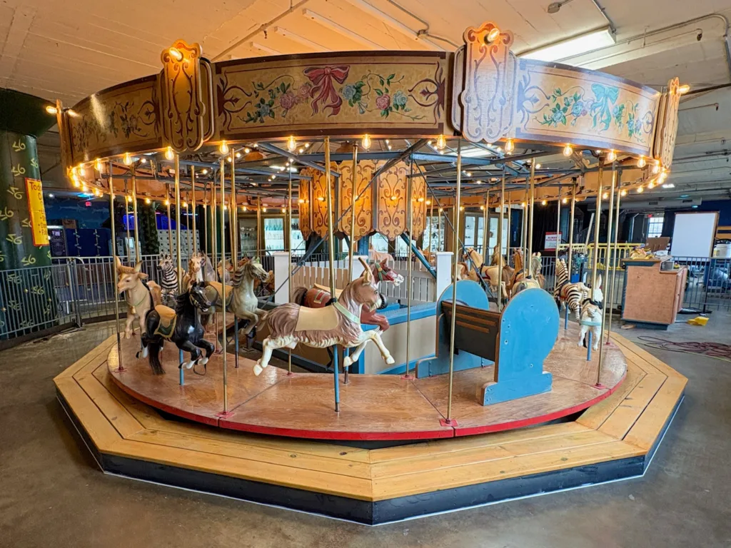City Museum's Children’s Antique Carousel