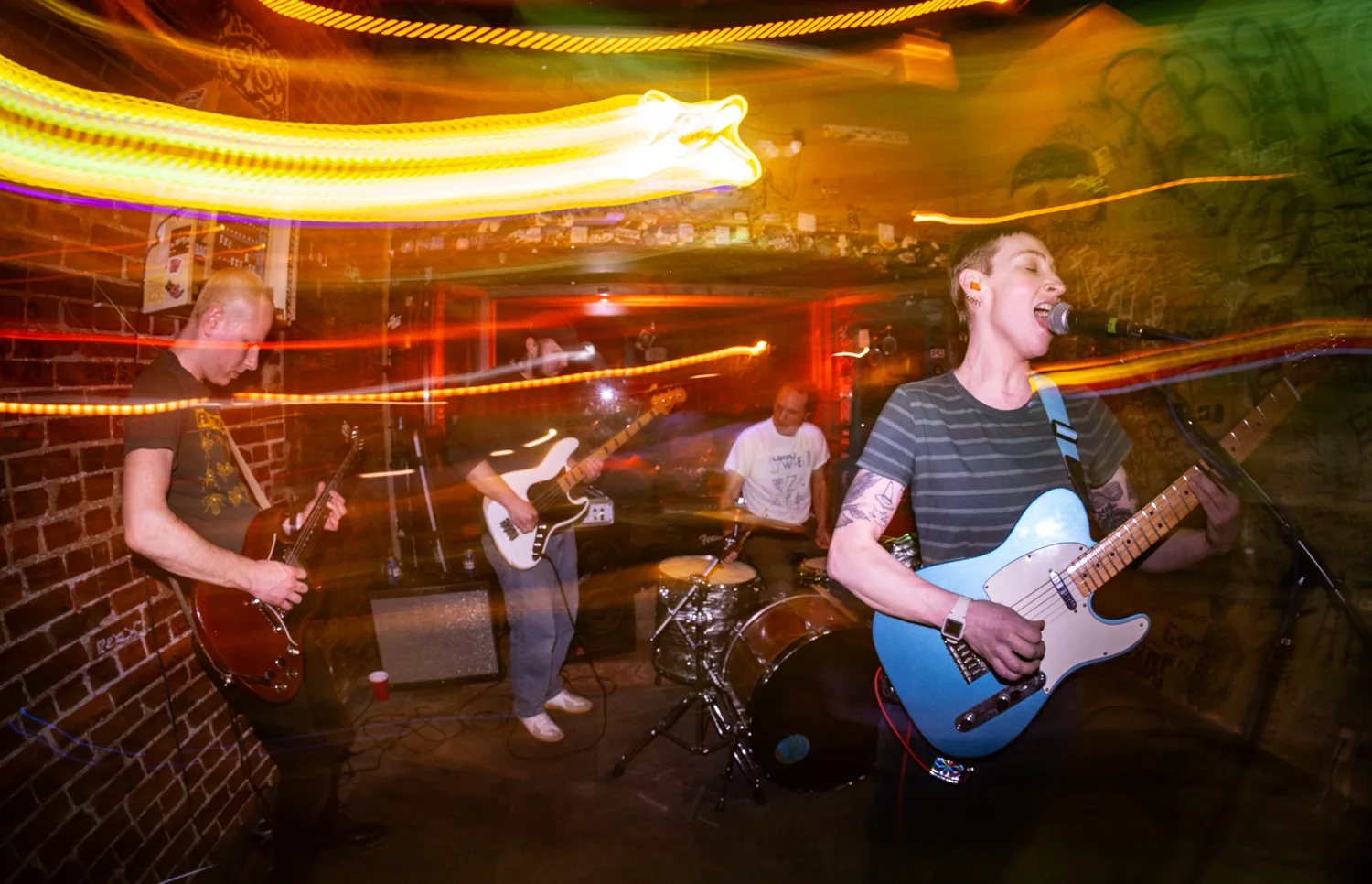 Chorus Truly and Freckles team up to deliver a dual release show at CBGB