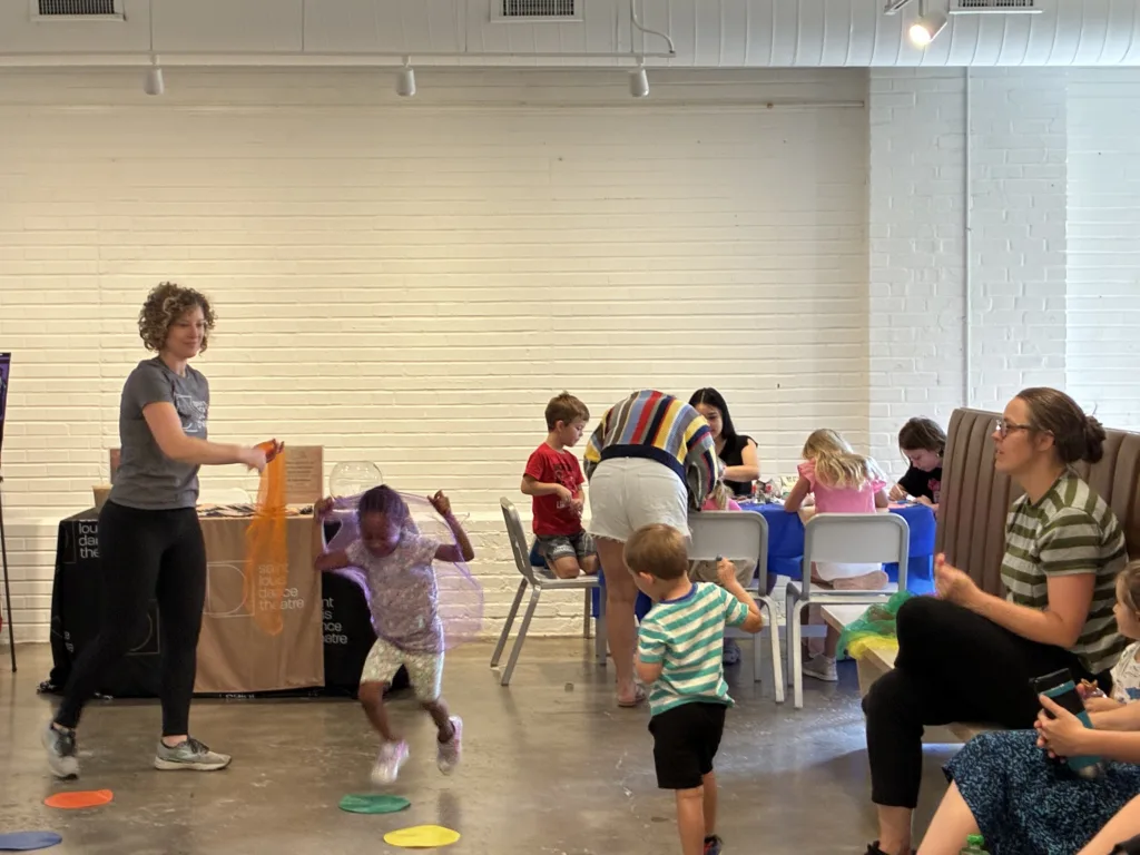 Grand Center's "Kids in the Arts District" program runs monthly from June to August.