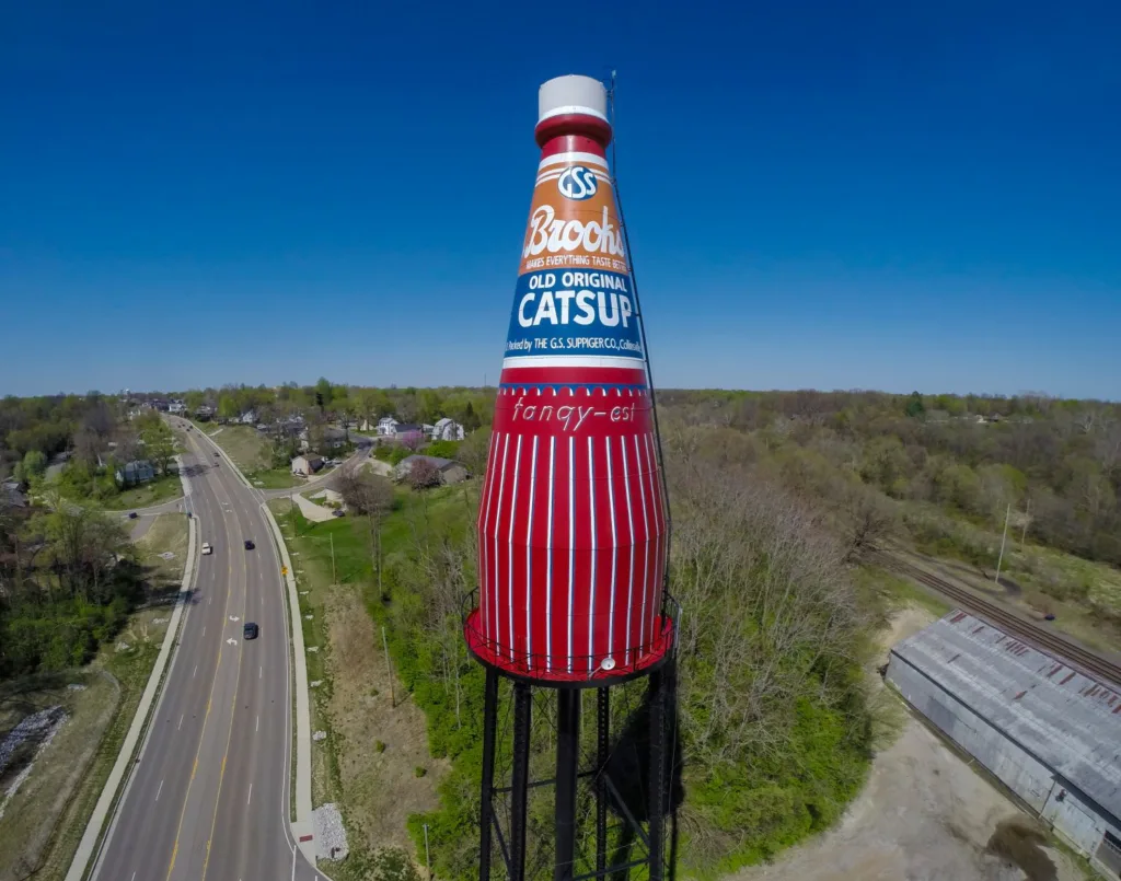 World's Largest Catsup Bottle