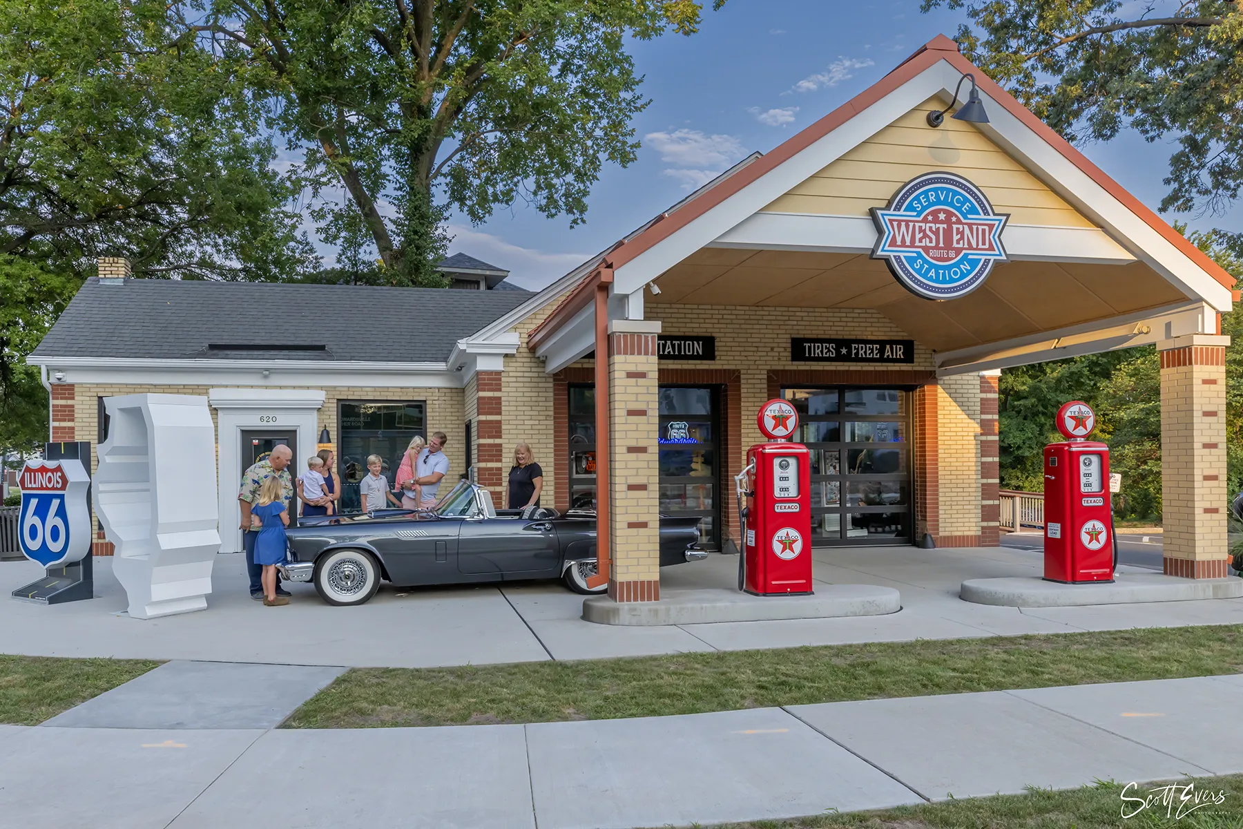 West End Service Station in Edwardsville, IL