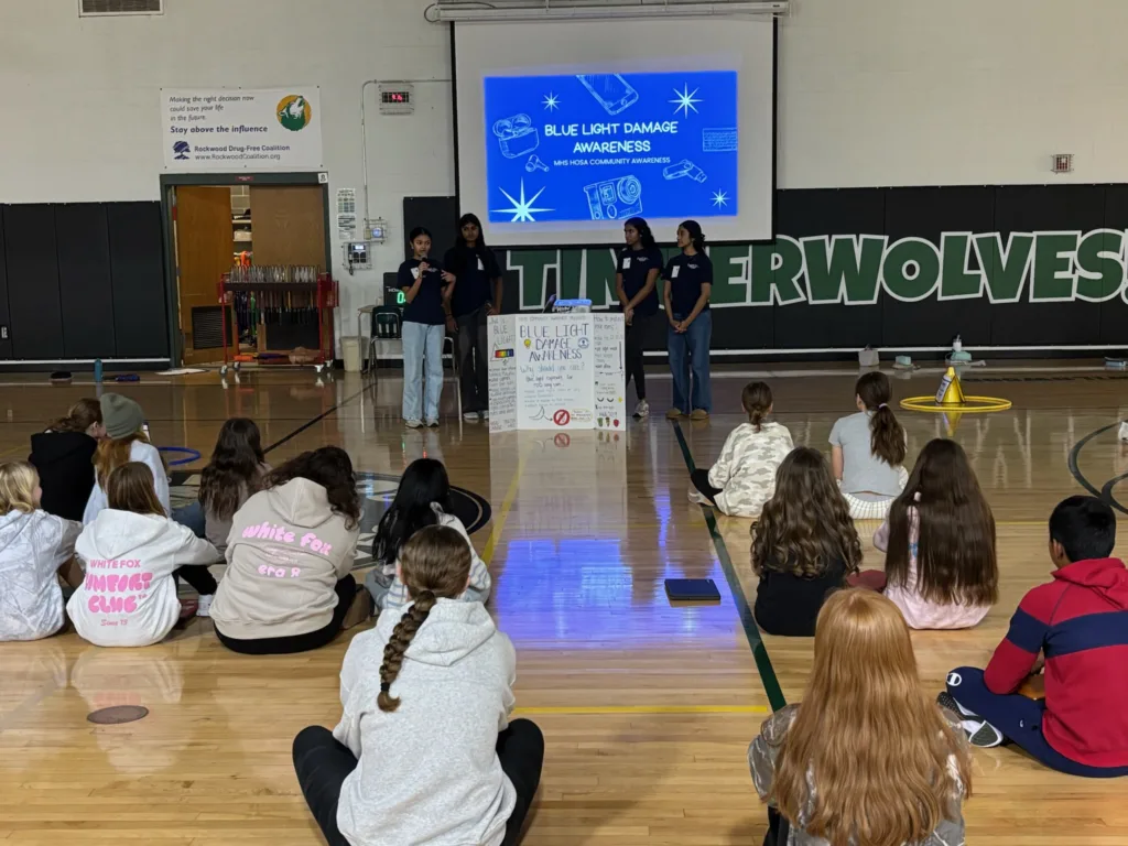 Marquette High School's Health Occupations Students of America team