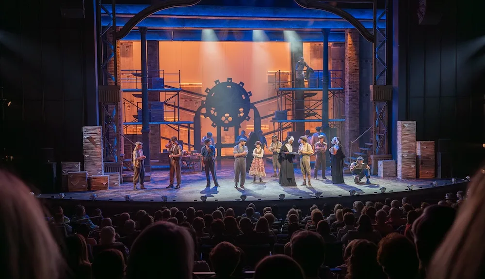 A view from the audience of a live performance at STAGES St. Louis.