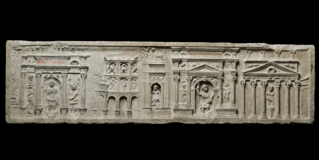 "Relief from the Tomb of the Haterii," Vatican Museums, Gregoriano Profano Museum, Vatican City, 9997 Gallery: 249; Section: 11
