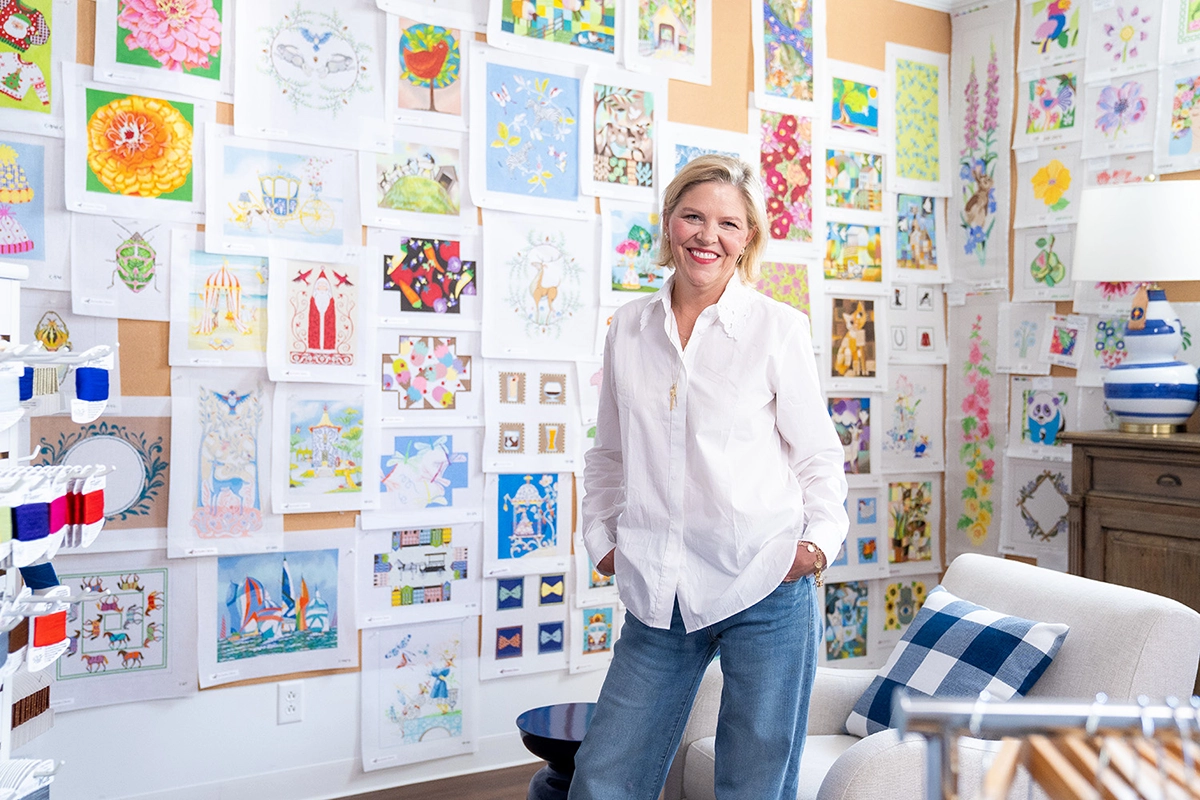 Megan Holmes, Needlepoint Clubhouse