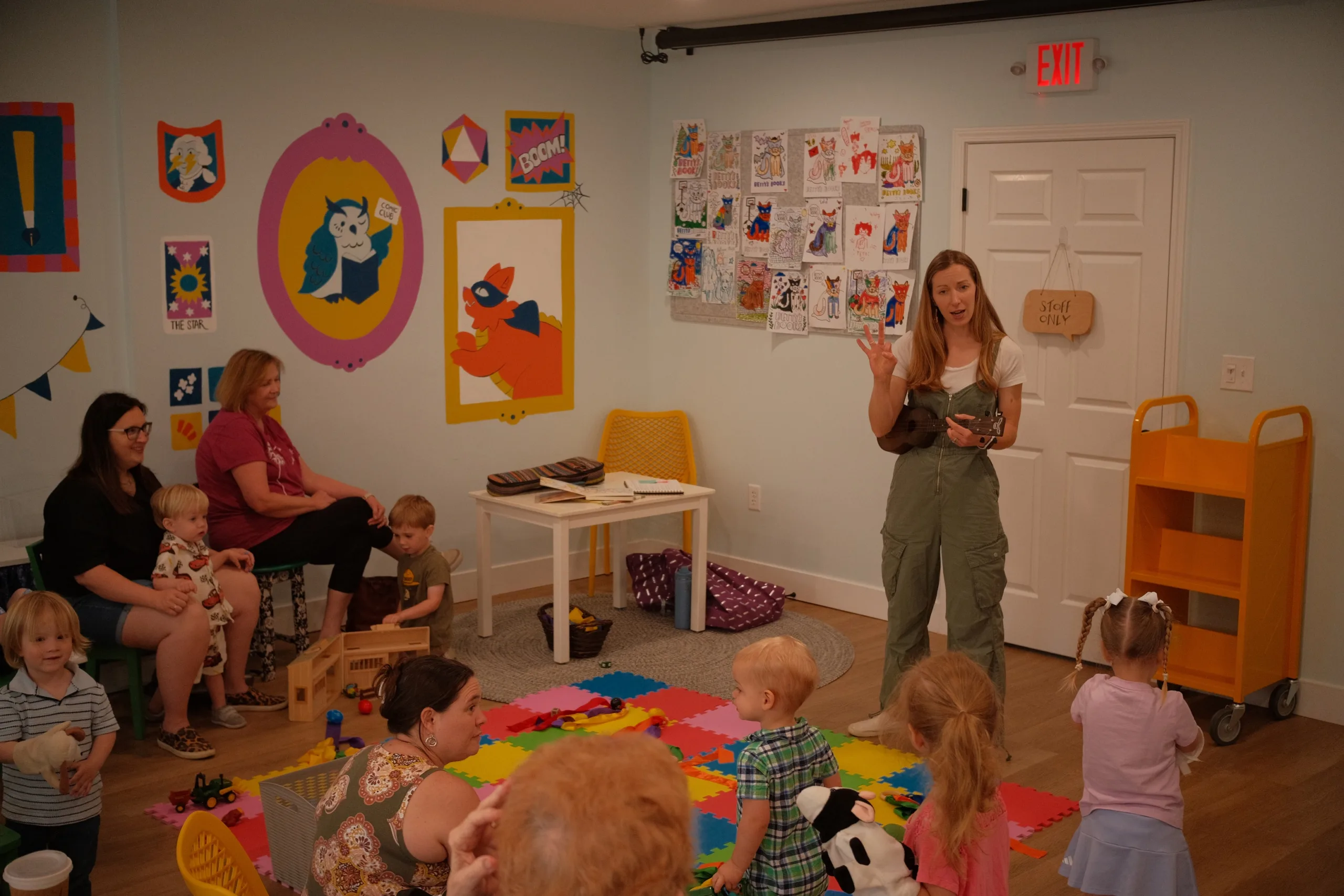 Family Playdate at Betty's Books
