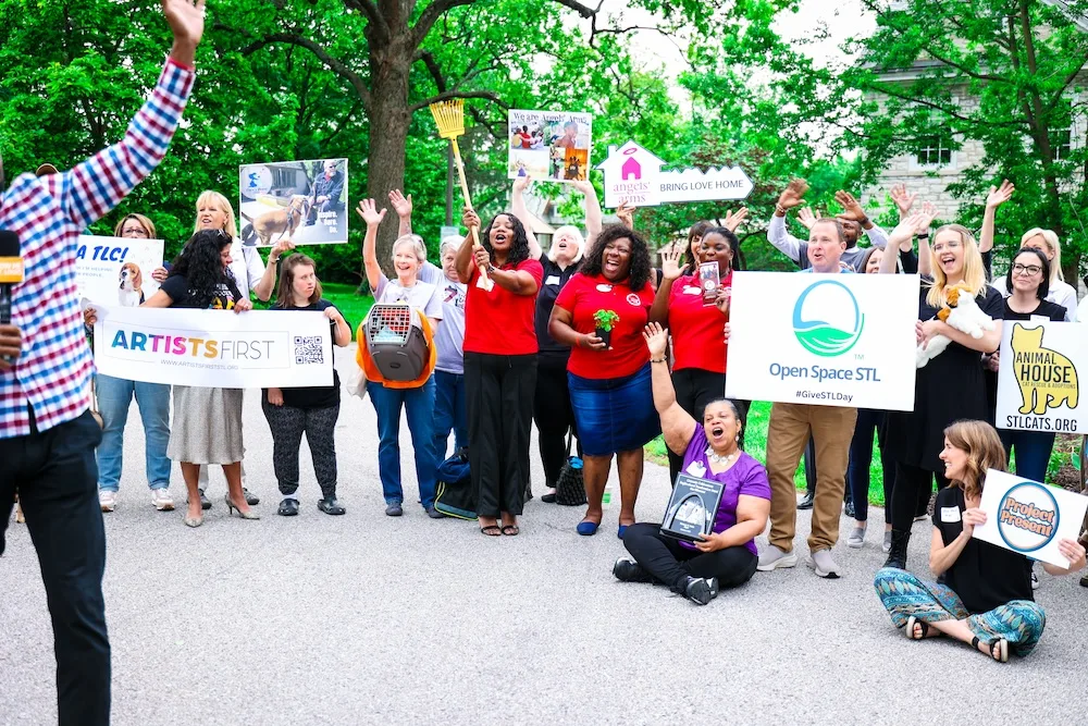 Nonprofit organizations across St. Louis come together to celebrate Give STL Day, rallying community support for a wide range of local causes.