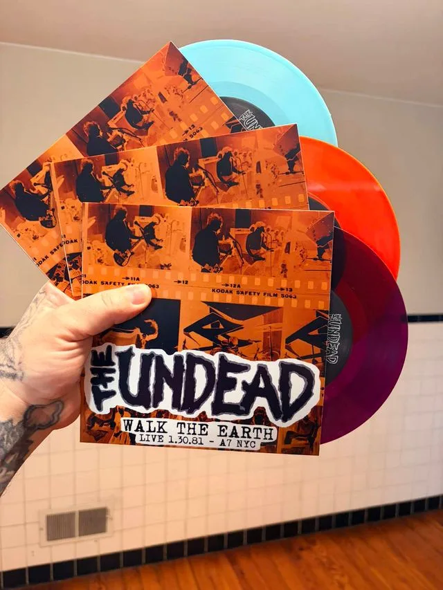 The Record Space will release an Undead live 7" on its in-house imprint, The Record Label.
