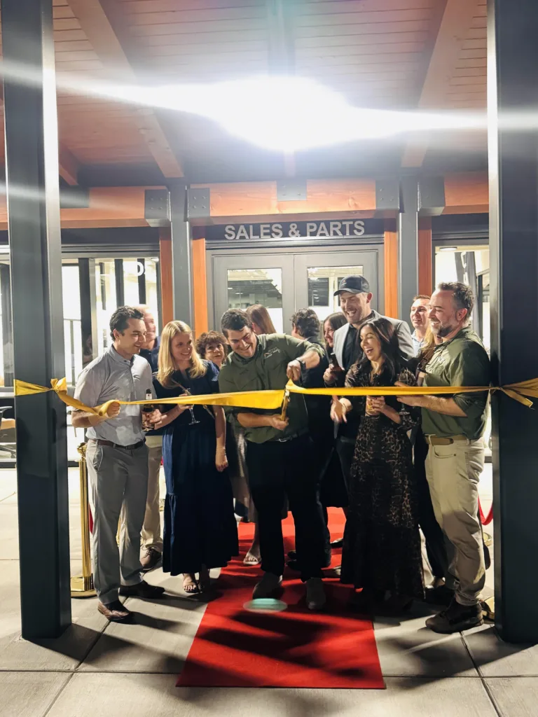 Apache Village RV celebrates the grand opening of its O’Fallon, MO, location with a ribbon-cutting ceremony.