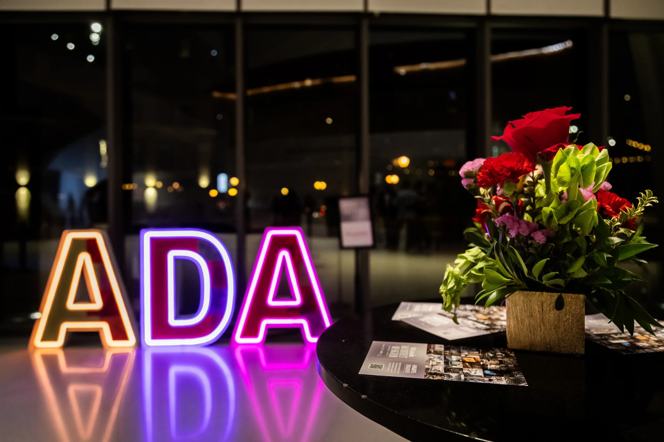 Florals provided by Flora Milou and marquee letters provided by Dreamsc8pe Event Co.