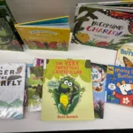 This month's featured book was "The Very Impatient Caterpillar" by Ross Burach