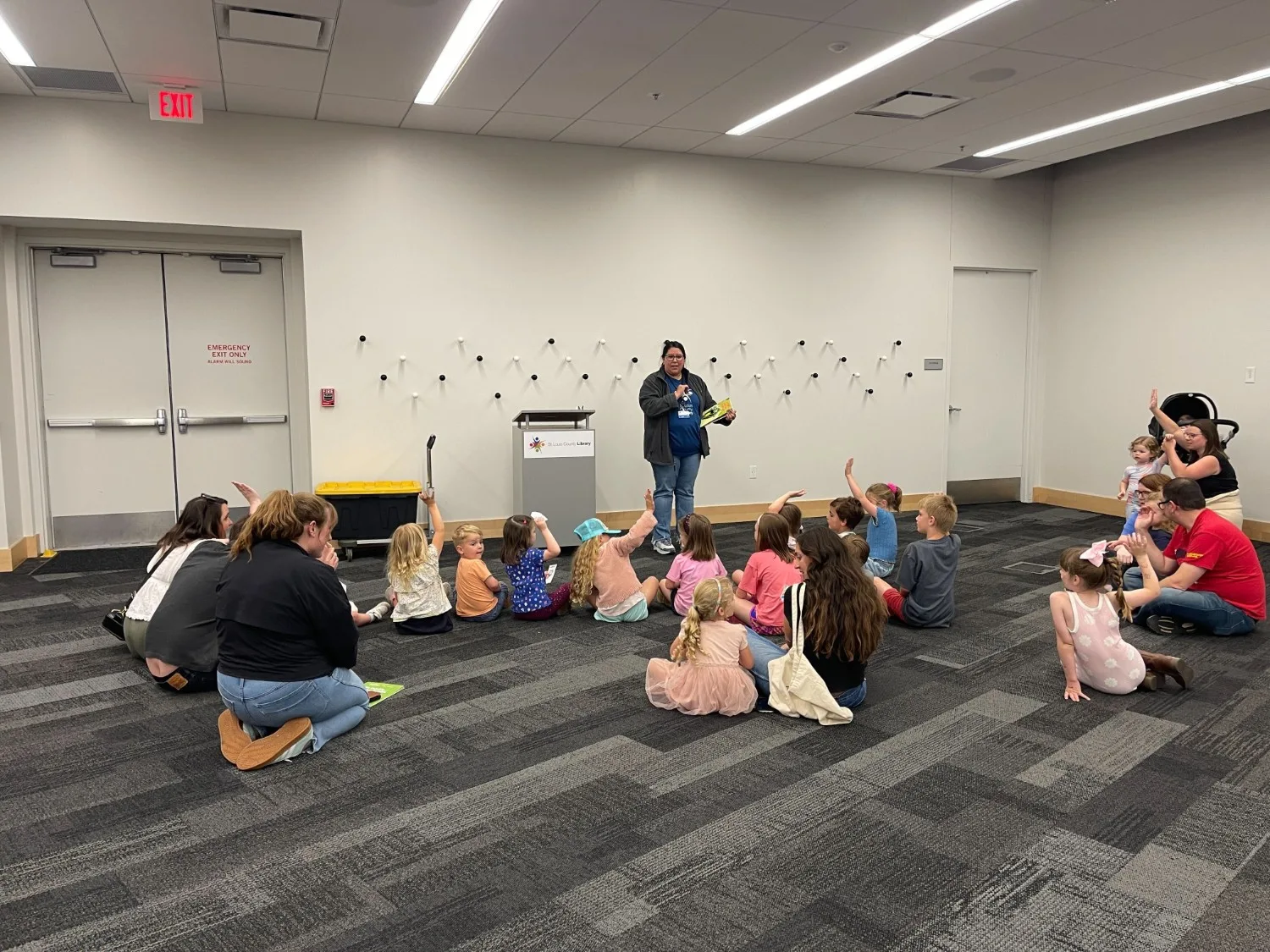 Librarian read aloud of "The Very Impatient Caterpillar"