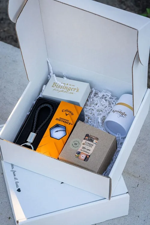 Valet gifts courtesy of Dave Sinclair Lincoln