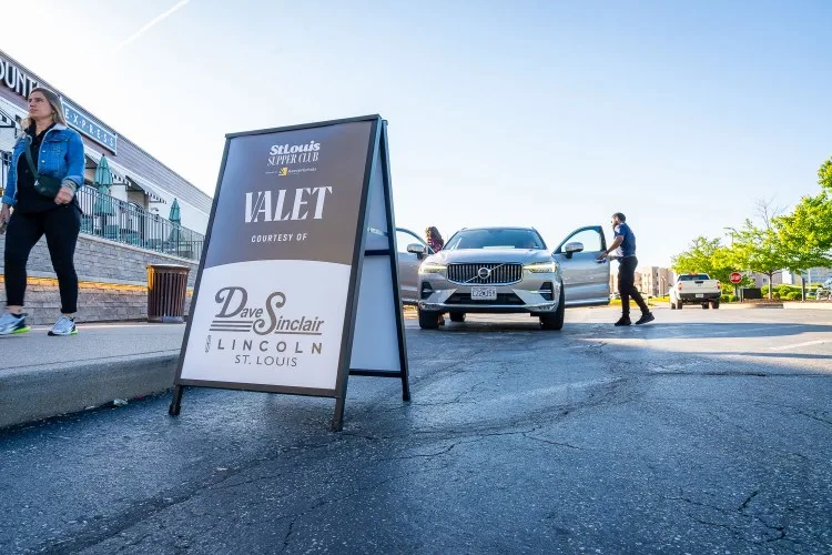 Valet courtesy of Dave Sinclair Lincoln