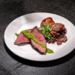 Secondo | grilled petit tender + parmesan + truffle + crispy potatoes + salsa verde