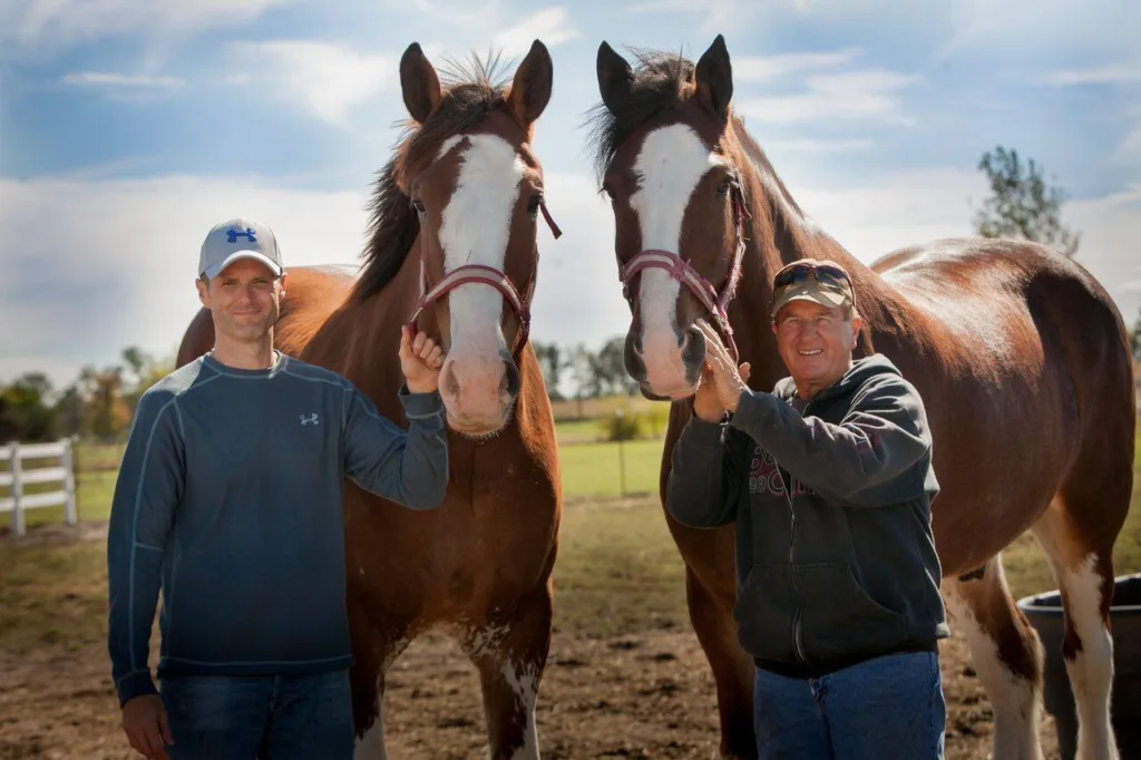 Barclay Poole and Jim Poole of JFP Equine