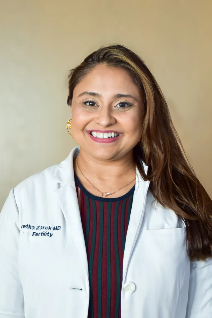 Dr. Zarek, founder and Medical IVF Director of Arbor Fertility.