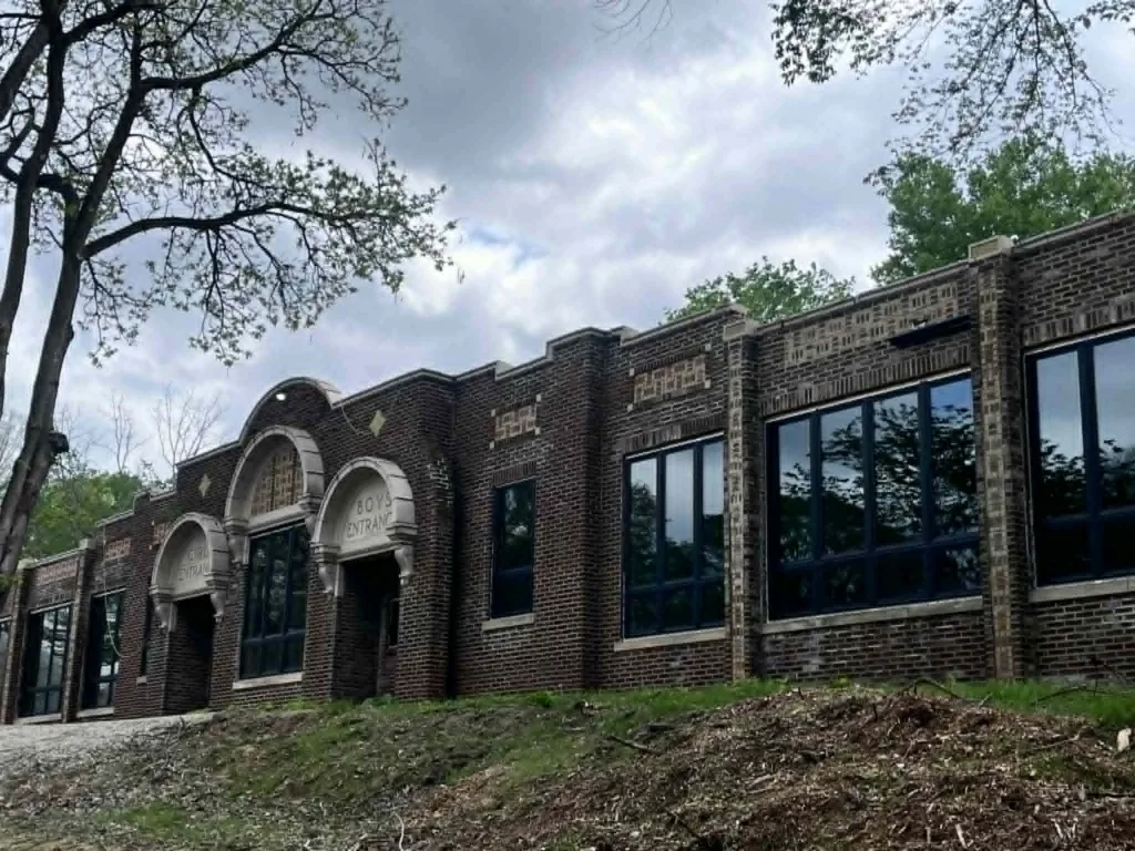 A former school building.