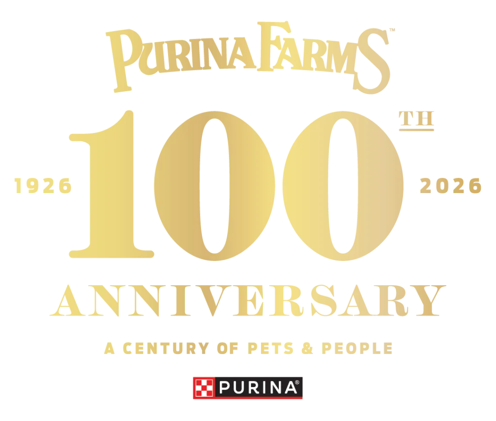 Purina Farms celebrates 100 years in Gray Summit with a legacy of pet care innovation, events, education, and experiences for people and pets.