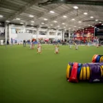 The Purina Event Center hosts agility competitions and canine sporting events throughout the year.
