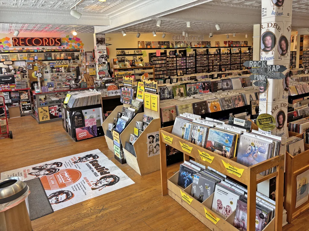Inside Euclid Records today