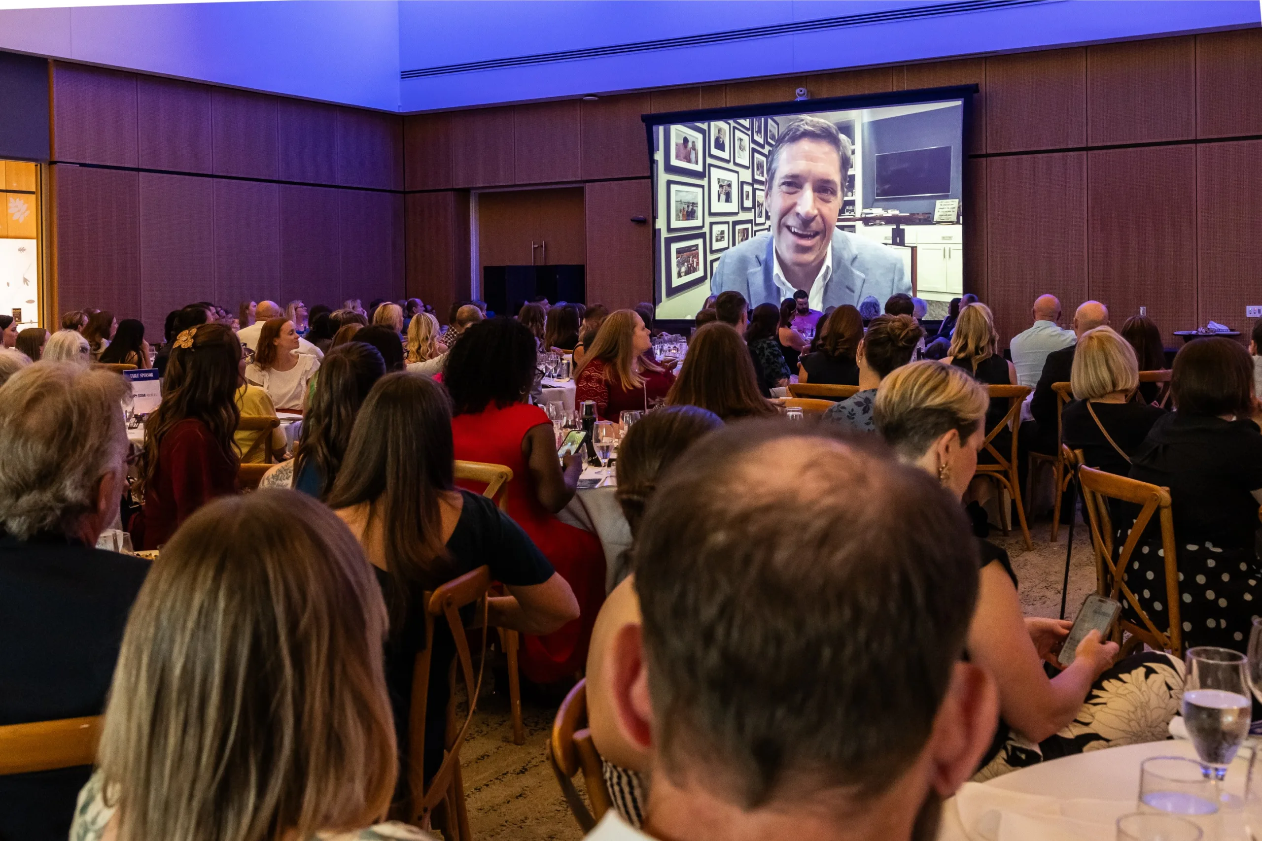 John O'Leary received the Hope in Healing recognition, presented by Ronald McDonald House St. Louis.
