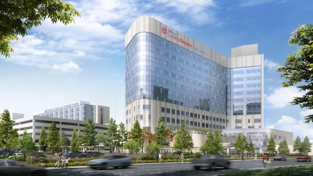 The new SSM Health Cardinal Glennon Children’s Hospital is slated to open in late 2027.