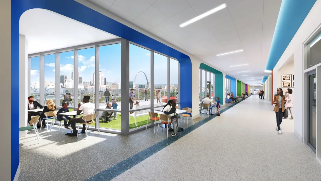 The new SSM Health Cardinal Glennon Children’s Hospital is slated to open in late 2027.