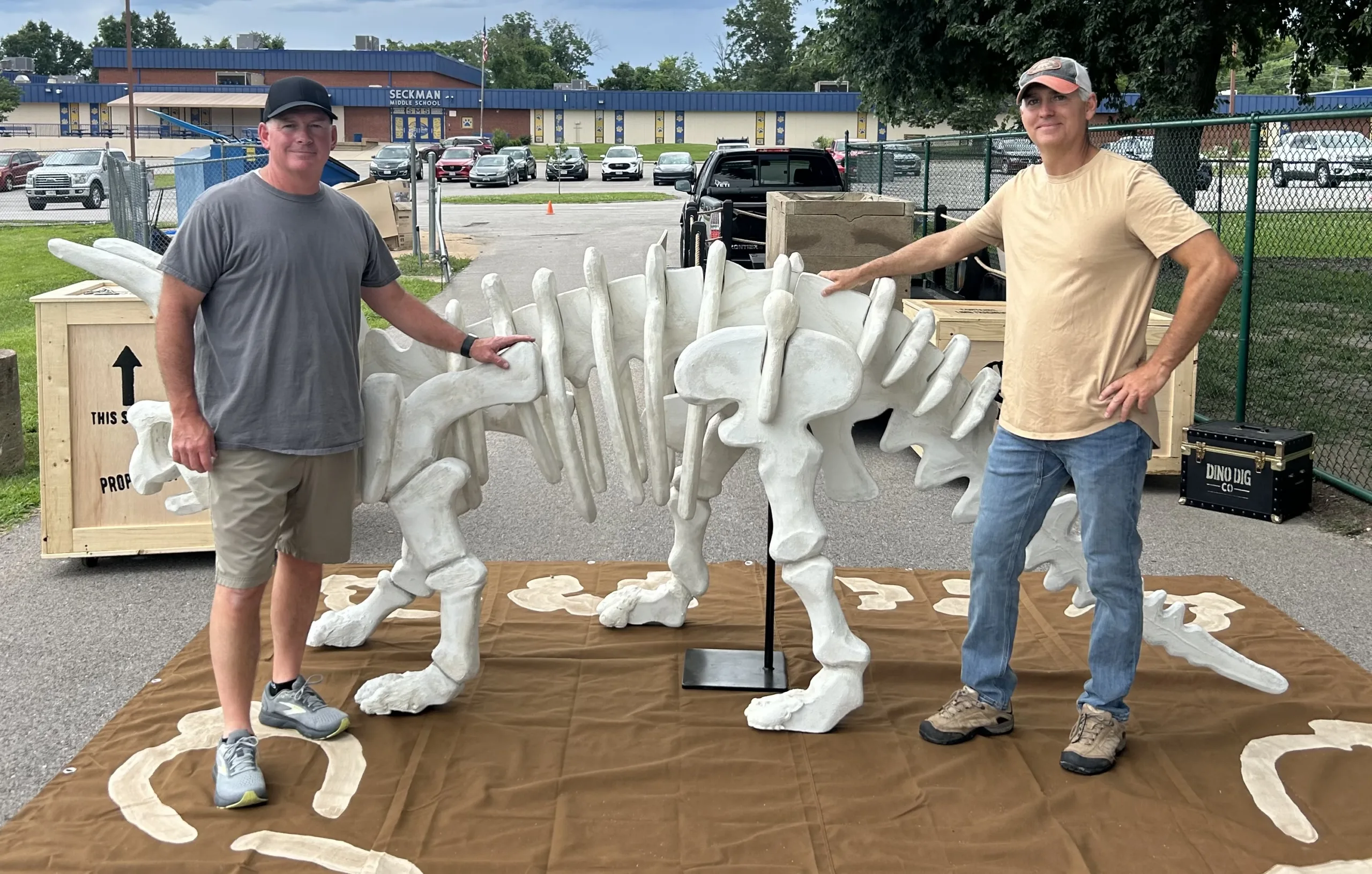 New St. Louis experience lets kids excavate a life-size dinosaur skeleton