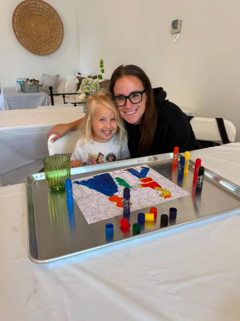 Found and Formed arts pop-ups allow parallel play opportunities for families.