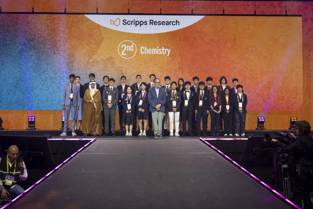 ISEF Ayush Vasireddy with 2nd place Chemistry projects