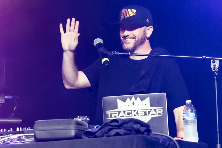 Killer Mike with Trackstar the DJ