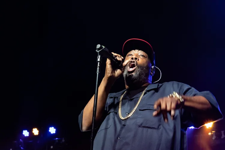 Killer Mike with Trackstar the DJ