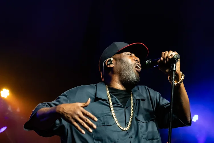 Killer Mike with Trackstar the DJ