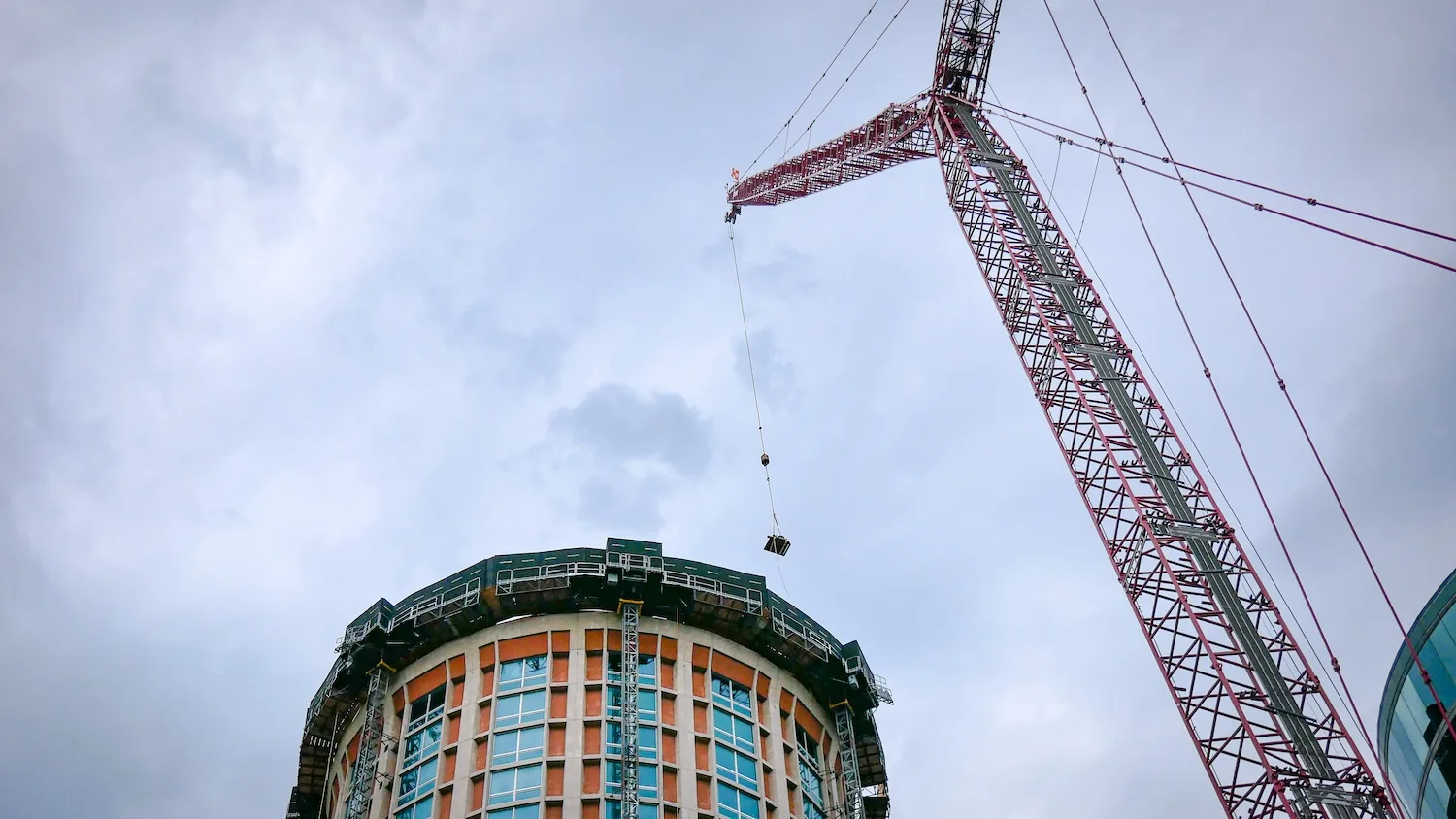 Millennium Hotel’s revolving axle comes down to earth