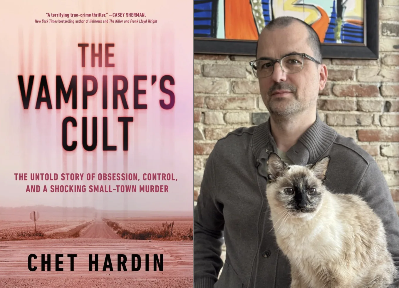 Local author Chet Hardin details the toxic relationship behind a shocking crime in ‘The Vampire’s Cult’
