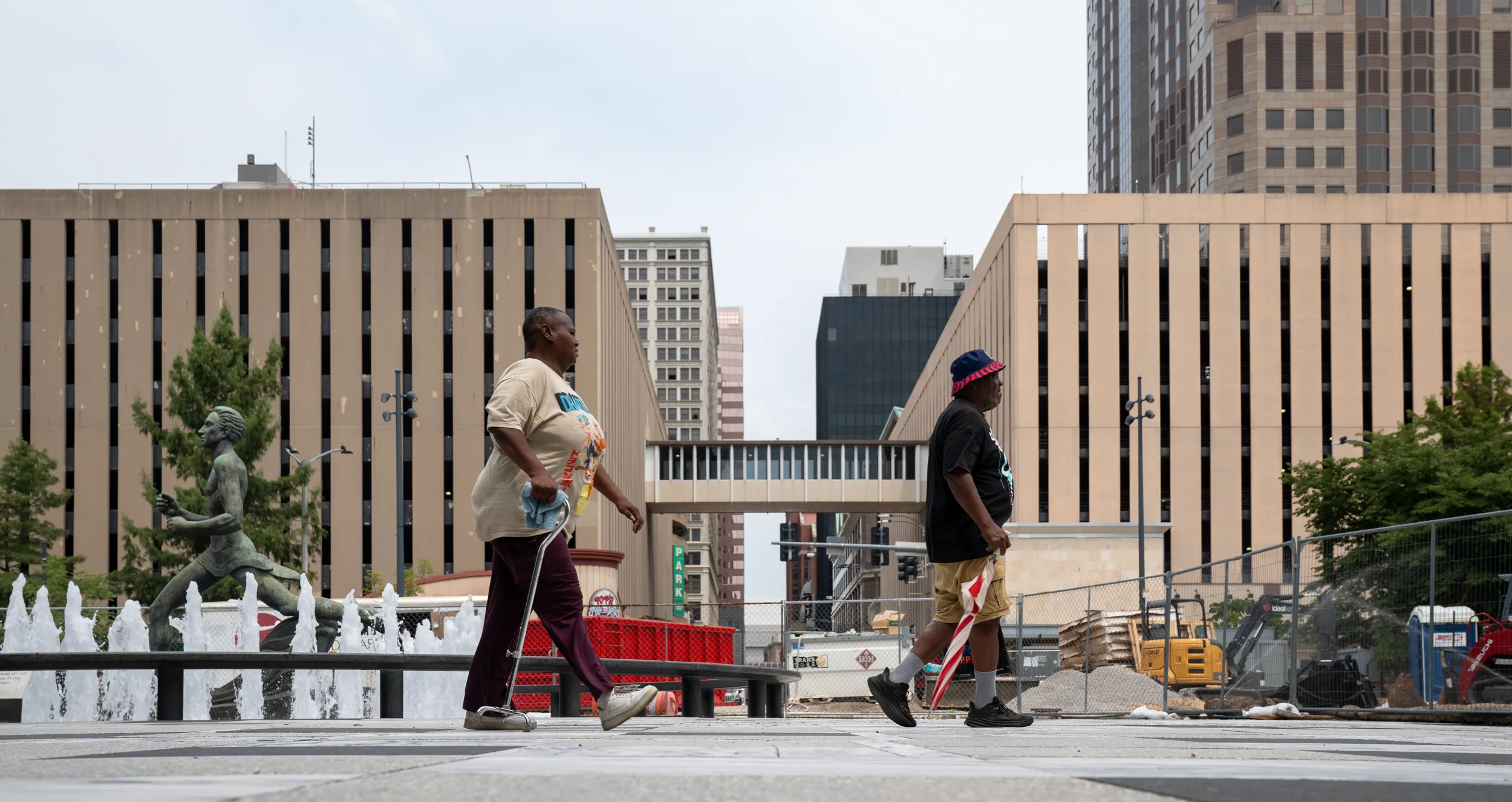 Local civic groups buy Kiener Plaza’s garages, with big plans for improvements