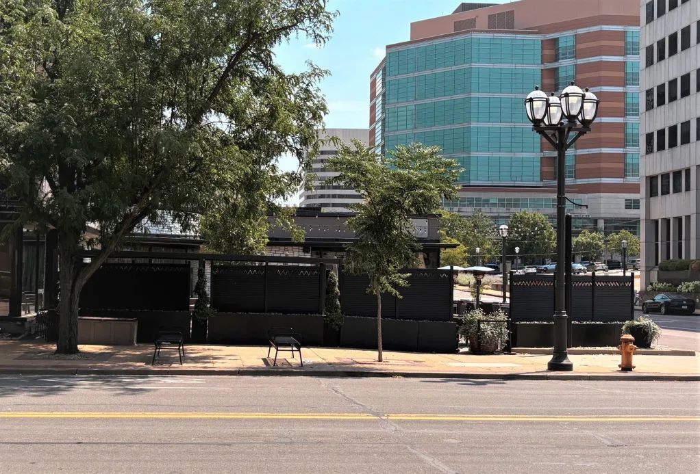 Clayton pushes back on wall around Napoli patio