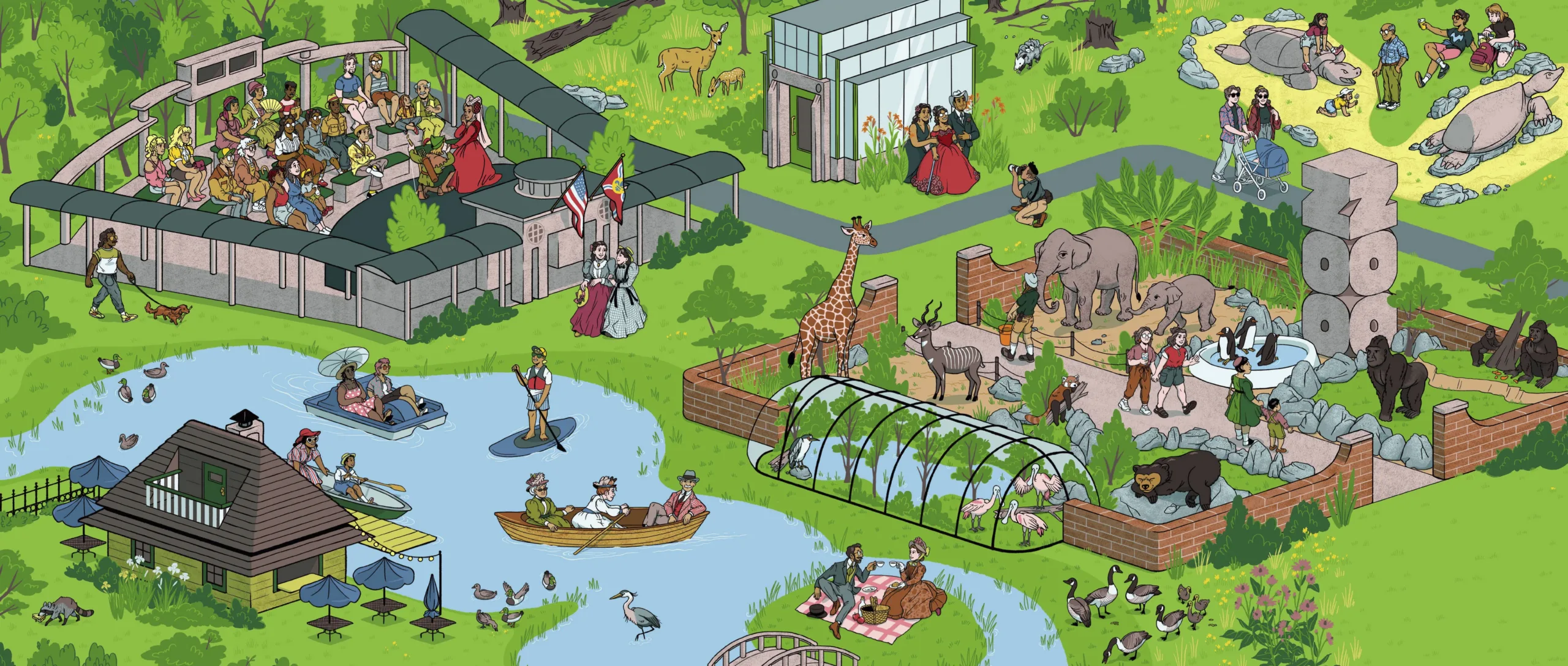 The new children’s book encouraging families to rediscover Forest Park