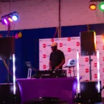 DJ playing music for the kids