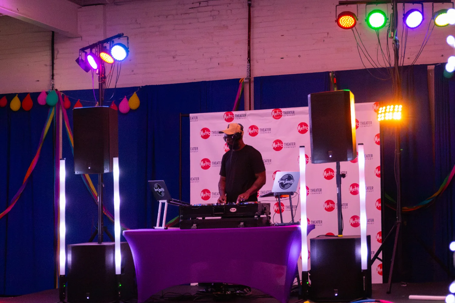 DJ playing music for the kids