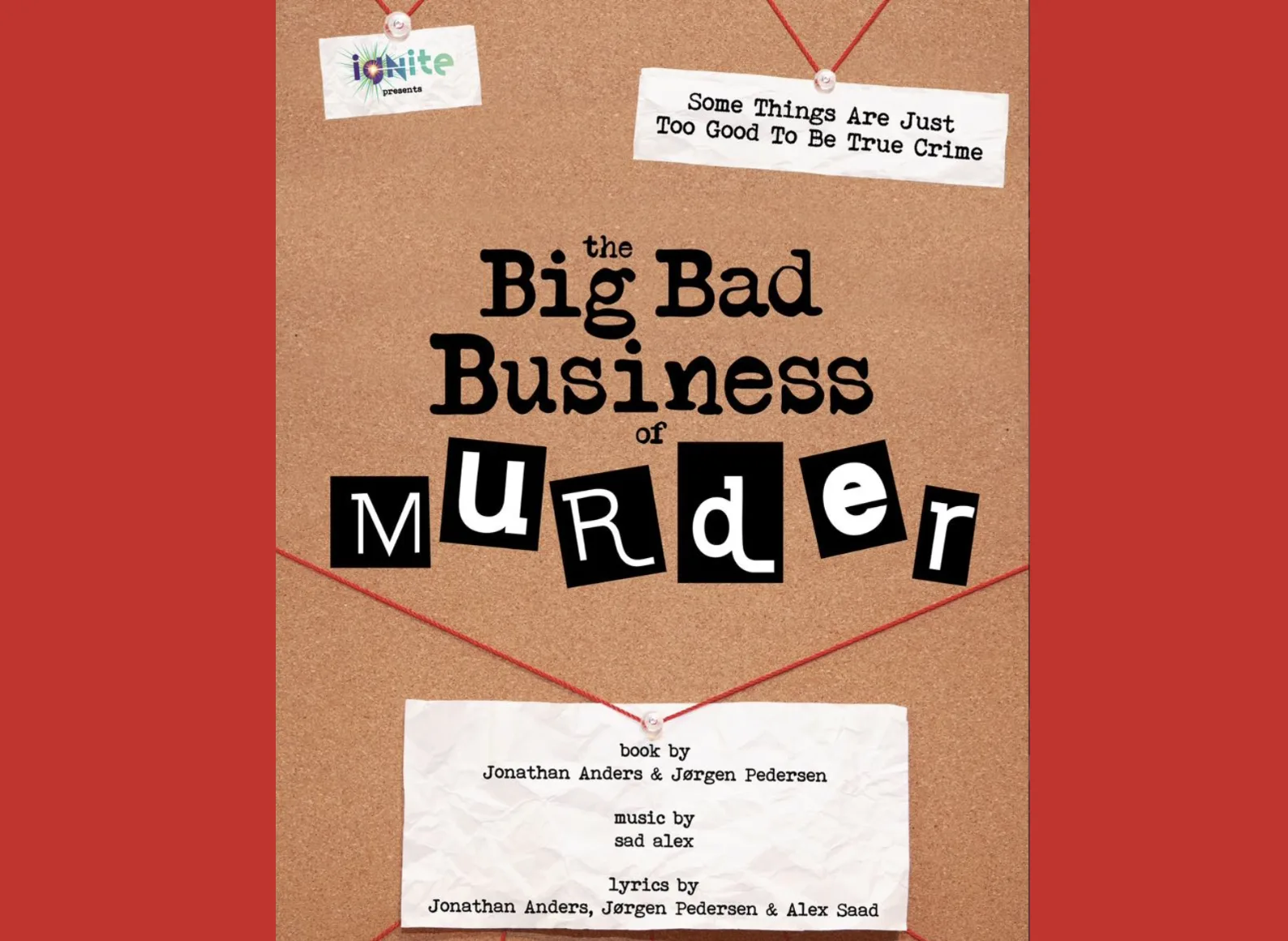 ‘The Big Bad Business of Murder’ brings true crime questions to the stage