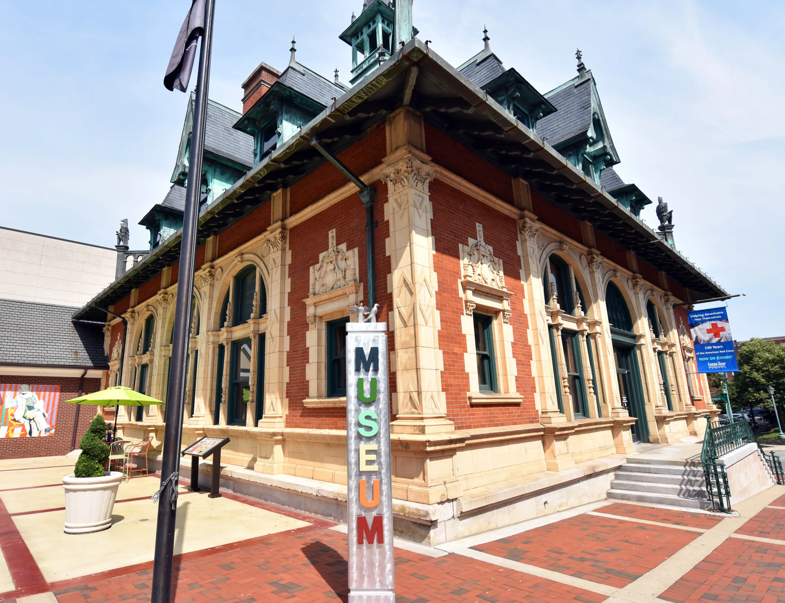 The Customs House Museum in downtown Clarksville.